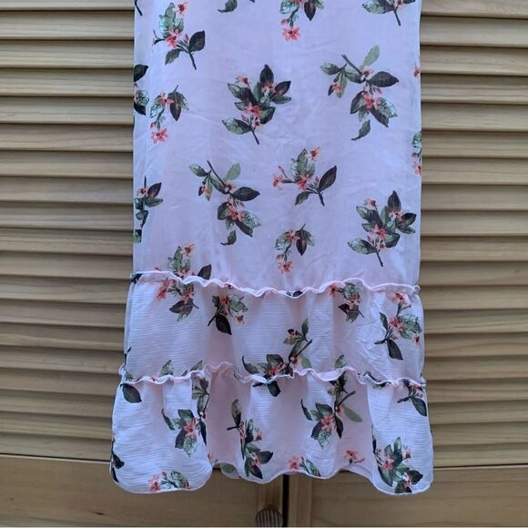 Abercrombie & Fitch Pink Floral Dress Medium - Picture 4 of 7